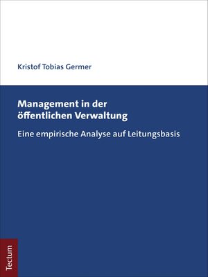 cover image of Management in der öffentlichen Verwaltung